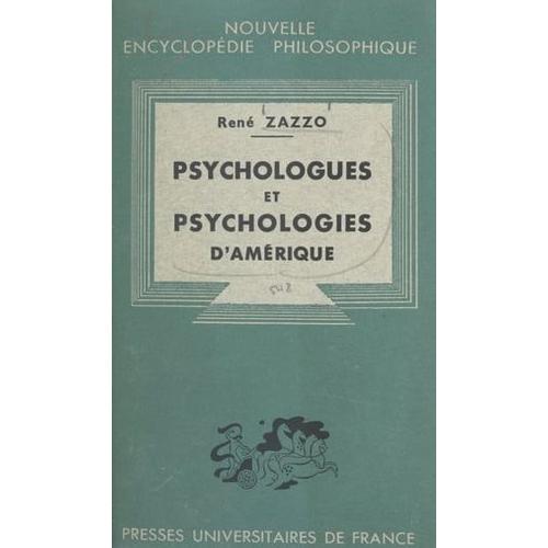 Psychologues Et Psychologies D'amérique