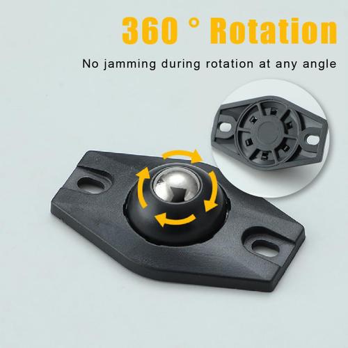 Mini Roulettes Auto-AdhéSives Pâte Roue Universelle 360° Rotation