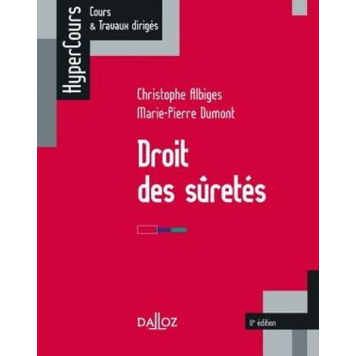 Droit Des Sûretés 8ed