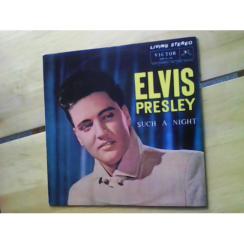 Elvis Presley Such A Night Original Stéréo Japonais