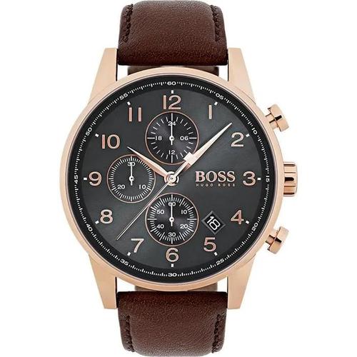 Montre Hugo Boss Homme Femme Sport Quartz Bracelet Chronographe Acier Inoxydable Hb1513496