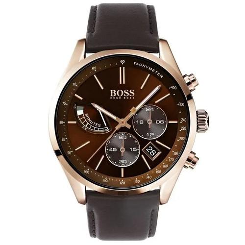 Montre Hugo Boss Homme Femme Sport Quartz Bracelet Chronographe Acier Inoxydable Hb1513605