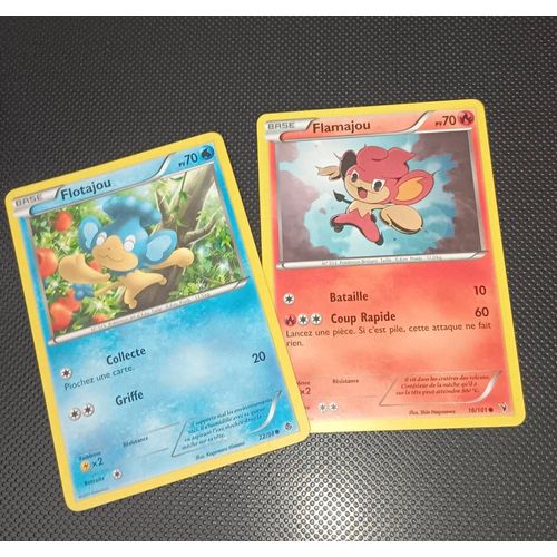 Carte Pokemon Flamajou Et Flotajou