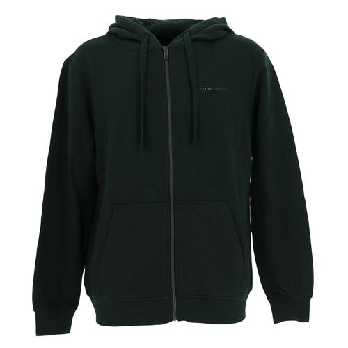 Vestes Sweats Zippés Capuche Teddy Smith Giclass Little Vert