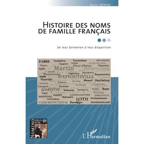 Histoire Des Noms De Famille Français