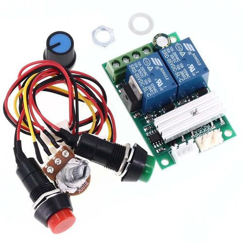 Régulateur de moteur PWM DC, interrupteur avant et arrière, actionneur électrique, boutons de contrôleur de moteur, 6V, 12V, 24V