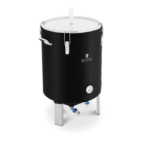 Cuve de fermentation - 60 L - 0 - 40 ?C - acier inoxydable - avec gaine isolante
