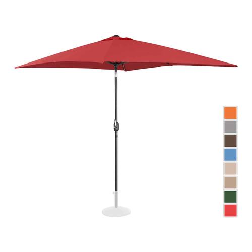 Grand Parasol - Bordeaux - Rectangulaire - 200 X 300 Cm - Inclinable