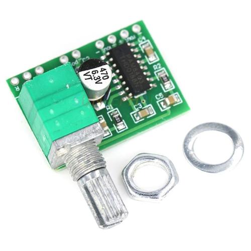 PAM8403-Mini amplificateur de puissance numérique 5V, carte avec potentiomètre de commutation