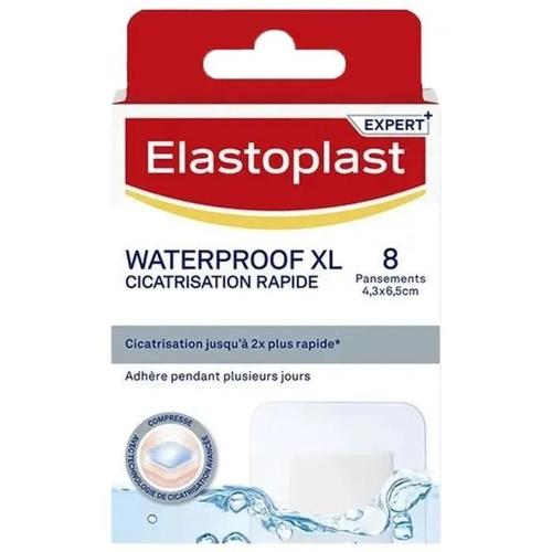 Elastoplast Cicatrisation Rapide Waterproof Xl - 8 Pansements 