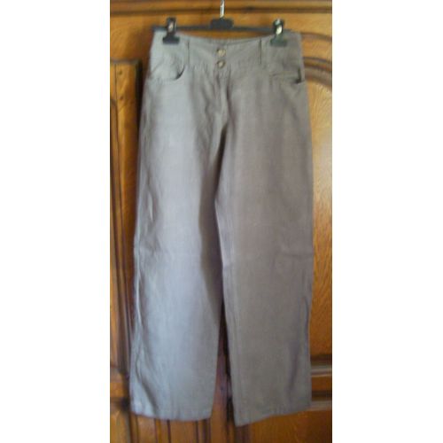 Pantalon Lin Caroll - Taille 36
