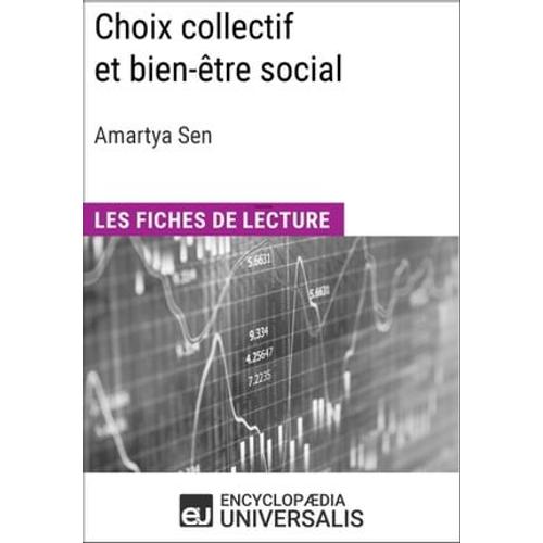 Choix Collectif Et Bien-Être Social D'amartya Sen