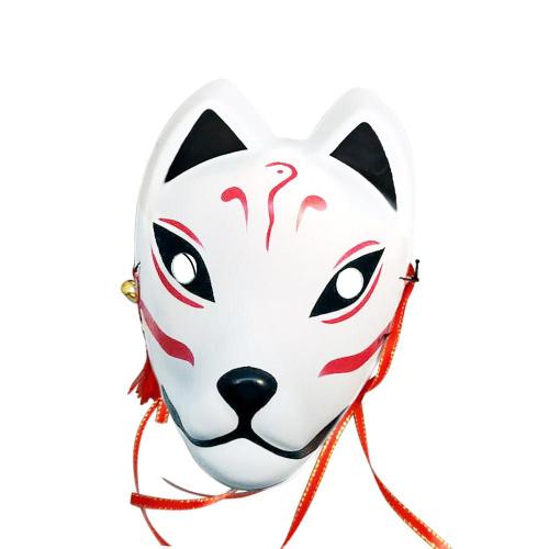 Masque facial yeux de chat de renard, masque de noël, fête d'halloween, spectacle en boîte de nuit, accessoire de jeu de rôle de danse, Cosplay, Style japonais, livraison directe