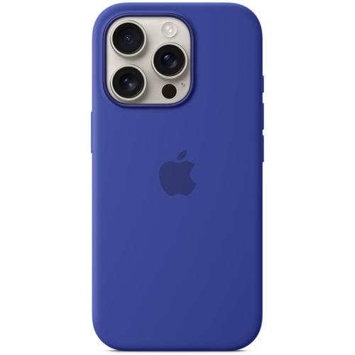 Apple - Coque De Protection Pour Téléphone Portable - Compatibilité Avec Magsafe - Silicone - Bleu D'outremer - Pour Iphone 16 Pro