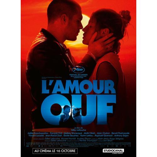 Affiche Originale De Cinéma - L’Amour Ouf - 40x54 Cm Roulée Dans Un Tube - Poster Officiel Petit Format Du Film De Gilles Lellouche Avec François Civil, Adèle Exarchopoulos - Année 2024 - Uniqposters