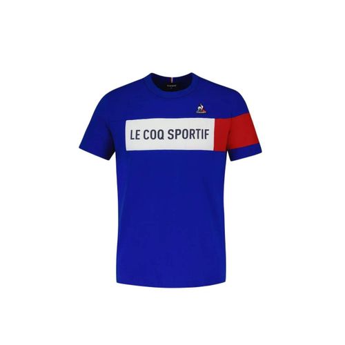 T Shirt Le Coq Sportif Tricolore Homme Bleu