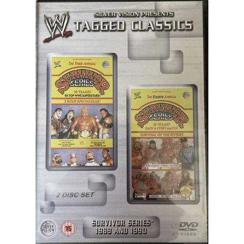 Wwe Survivor Series 1989 And 1990 Dvd