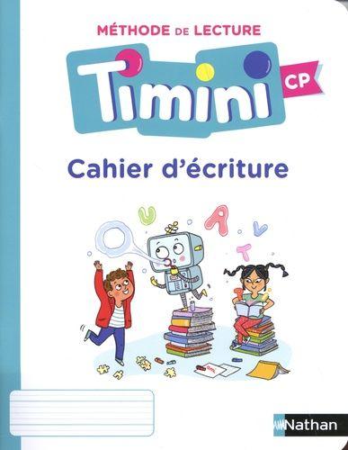 Méthode De Lecture Timini Cp - Cahier D'écriture