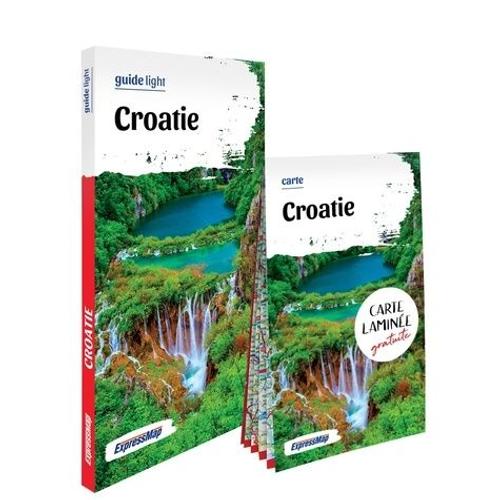 Croatie - Avec 1 Carte Laminée 1/750 000