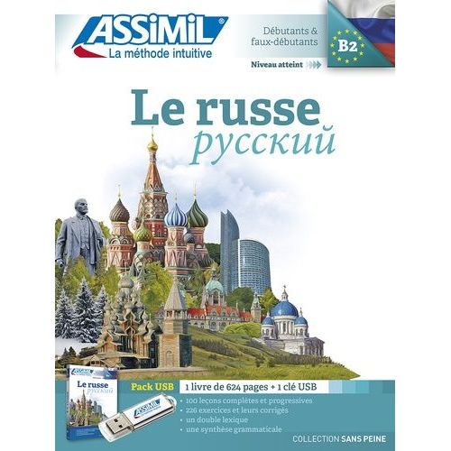 Le Russe - Pack Usb : 1 Livre (1 Clé Usb)