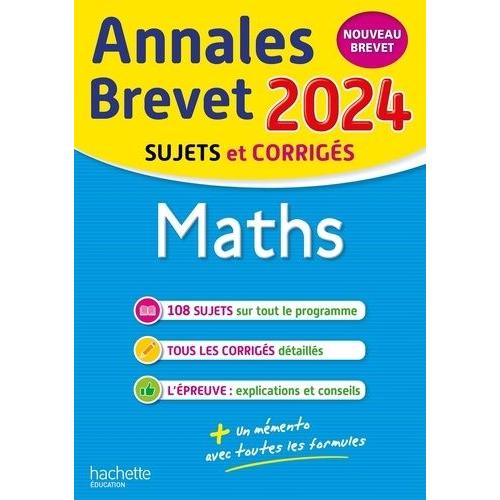 Maths 3e - Sujets Et Corrigés