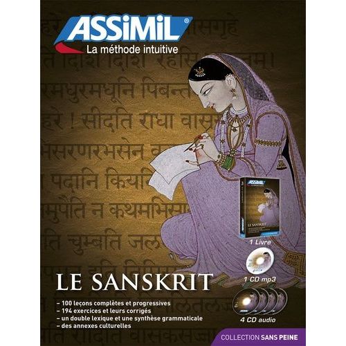 Le Sanskrit - Niveau Débutants Et Faux-Débutants (4 Cd Audio)