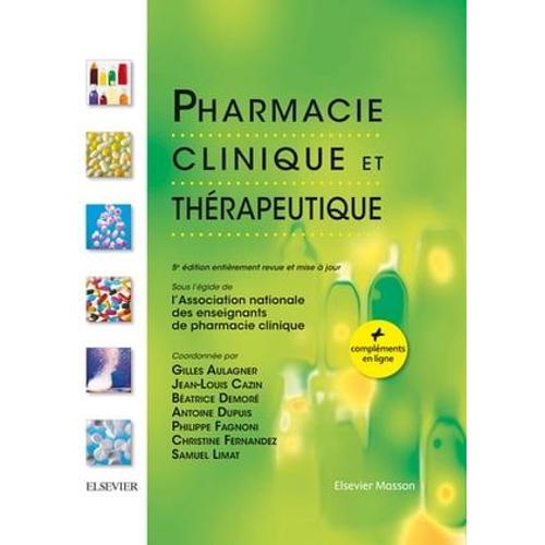 Pharmacie Clinique Et Thérapeutique