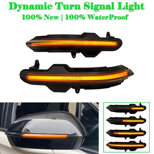 Clignotant Led Dynamique Pour Voiture, 2 Pièces, Indicateur De Rétroviseur, Lampe De Signalisation, Répéteur Pour Lincoln Corsair Nautilus 2019 ? 2022