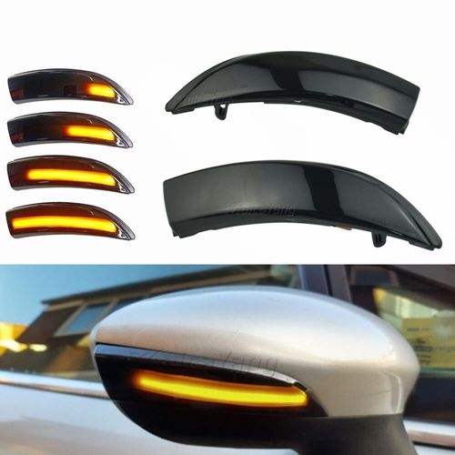 Clignotant Dynamique À Led Pour Rétroviseur Latéral, Indicateur Séquentiel, Pour Ford Fiesta Mk7 2008 ? 2017 B-Max 2012-2017