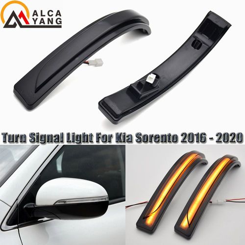 1 Paire De Rétroviseurs Latéraux Pour Kia Sorento, 2016, 2017, 2018, 2019, 2020, Led Dynamiques, Voyants Lumineux, Clignotants