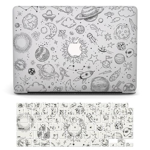 Convient pour Apple notebook MacBook Pro14 étui de protection transparent air13.6 matte 16 pouces coque d'ordinateur M2-RS1379- 12 Retina (a1534/a1931)