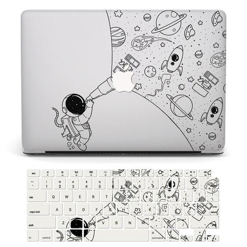 Convient pour Apple notebook MacBook Pro14 étui de protection transparent air13.6 matte 16 pouces coque d'ordinateur M2-RS1398- 12 Retina (a1534/a1931)