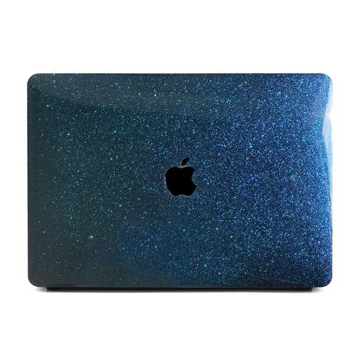 Convient pour Pro13 MacBookair coque de protection coque de protection ordinateur portable Apple coque de protection 14 coques-bleu pailleté- 13.3new Pro (a1706/a1708/a1989/a2159)