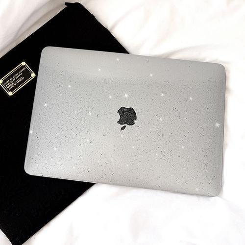 Applicable a air13 14 pouces Apple notebook case coque de protection coque de protection cristal transparent gypsophile coque-blanc-plat 2023Pro14 (A2779)