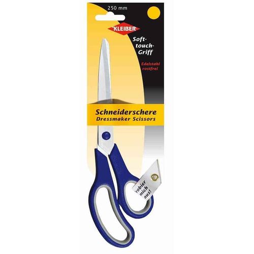 Kleiber Ciseaux De Tailleur "Soft-Touch", 250 Mm, Bleu