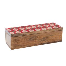 Boite À Thé Santa 30x10 Cm