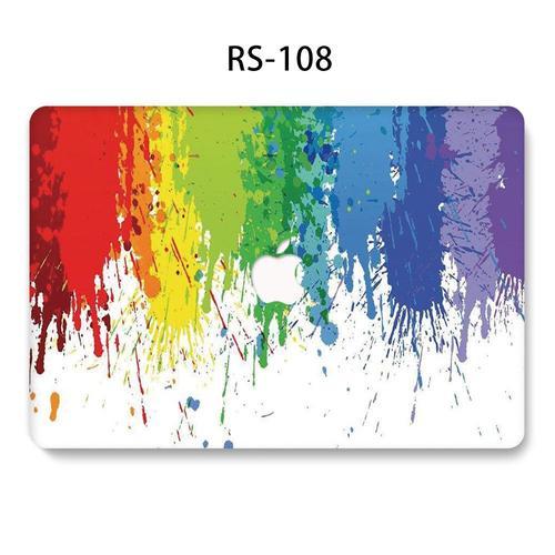 Applicable a macbook Apple notebook coque de protection ordinateur new air13 creative color printing divers image series shell-RS-108- 2016 PRO15 (A1707/A1990)