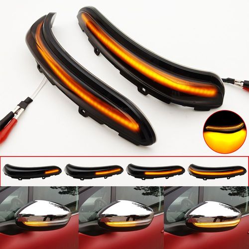Accessoires De Voiture Pour Peugeot 208 2008 2012 ? 2020 Citroen C3, Nouveau Clignotant Dynamique, Indicateur De Rétroviseur Latéral
