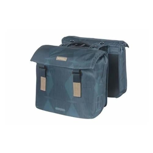 Sac Double Pour Vélo Basil Elegance - Bleu