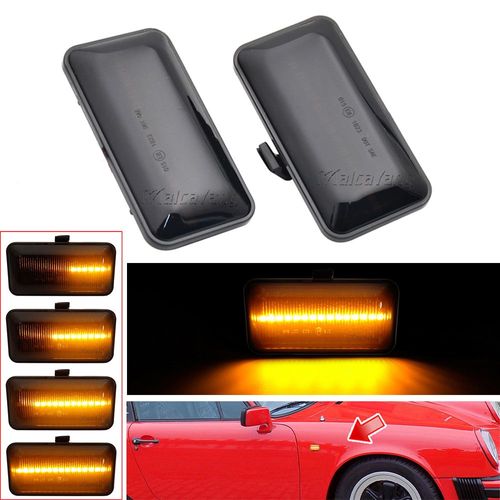 Clignotant Dynamique Led Pour Vw Passat B3 Vento Jetta A2 A3 Golf 2 3 Seat Ibiza 2 Cordoba 1, Indicateur De Direction Pour Rétroviseur Latéral, 2 Pièces