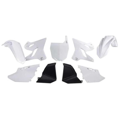 Pièces De Rechange Protections Rtech Plastics Kit Yamaha Yz 125-Yz 250 2002-2017 - Taille Unique - Blanc|Noir