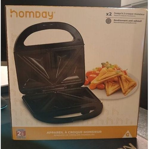Appareil croque messieur Homday