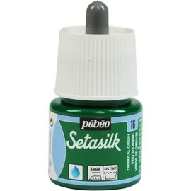 Pébéo Flacon 45 Ml Peinture Setasilk Pour Soie Vert Orient