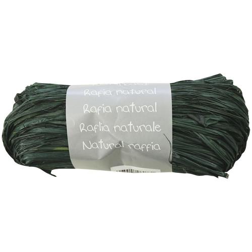 Clairefontaine Pelote Raphia Naturel 50g Vert Sapin