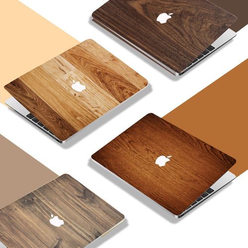 Étui de protection pour ordinateur portable Apple macbookpro 16 pouces étui de protection pour ordinateur Apple grain de bois boîtier d'ordinateur Apple