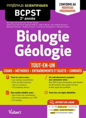 Biologie-Géologie Bcpst 2e Année - Tout-En-Un - Conforme Au Nouveau Programme