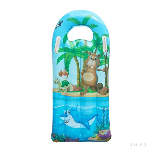 Bodyboards Planche De Surf Gonflable Pour Enfants, Planche De Surf Flottante Planche De Surf Avec Poignée Pour Surf, Piscine, Sports Nautiques Animaux De La Plage