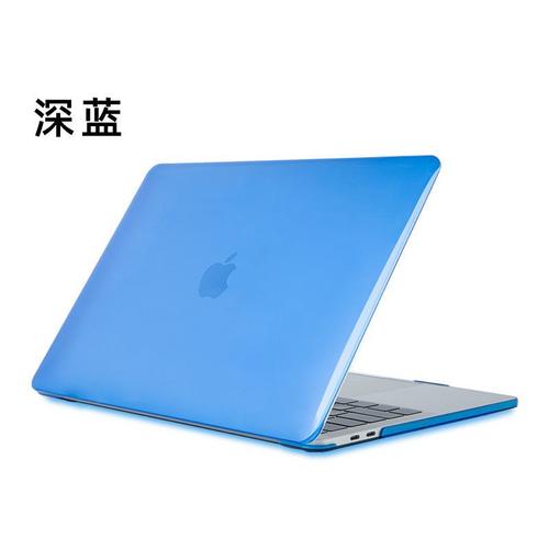 Etui coque de protection macbookair cristal transparent adapté pour ordinateur portable Apple Etui de protection - bleu foncé - Pro16 A2141
