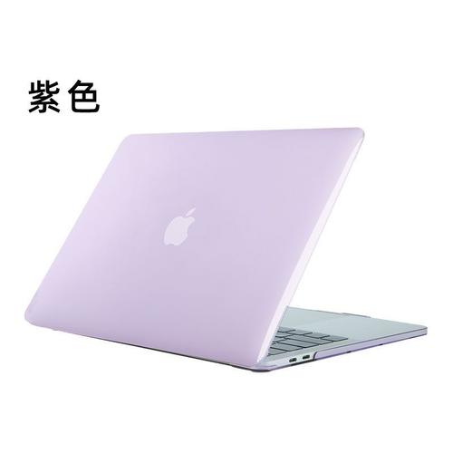 macbookair coque de protection cristal transparent convient pour ordinateur portable Apple étui de protection - violet - 13.3 Air (A1369/A1466)