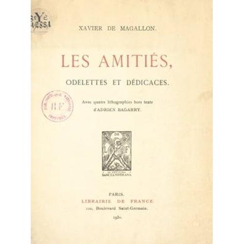 Les Amitiés